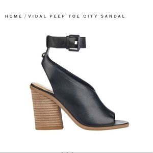 Marc Fisher Vidal peep toe city sandal